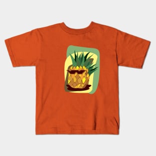 Cool pineapple Kids T-Shirt